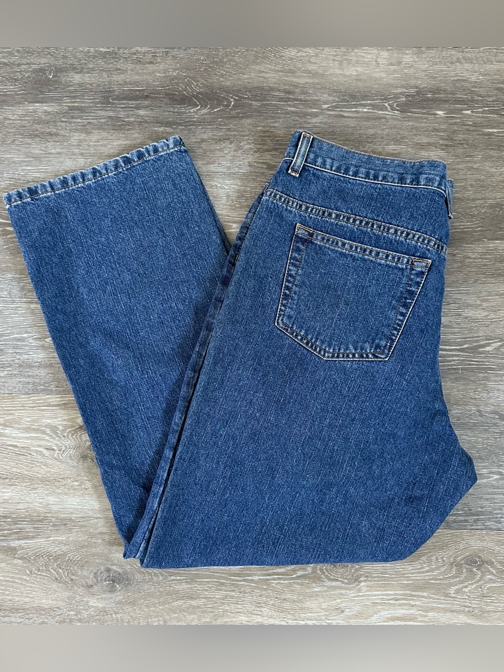 Vintage 90s LA blues high-rise Mom jeans Sz Sz 14 100% cotton